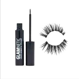 Glamnetic Bella Lashes + Black Liquid Mag Liner